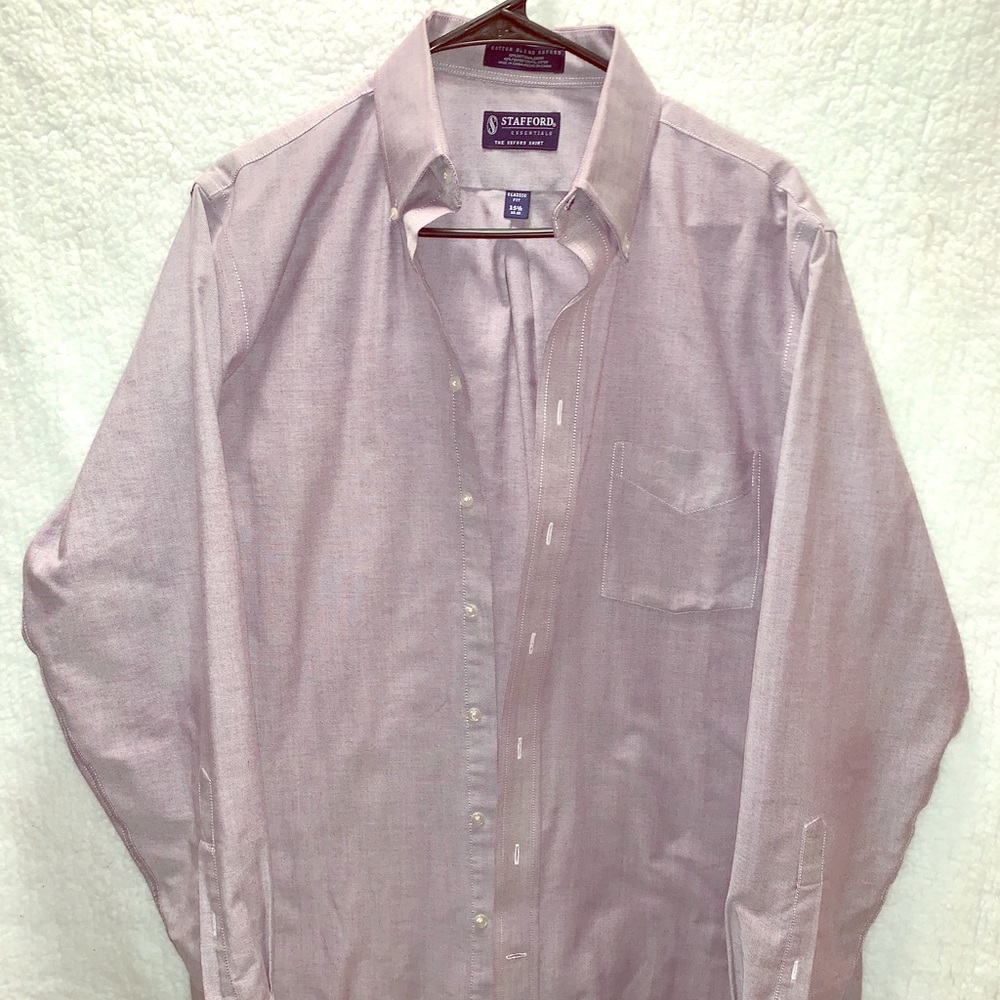 Stafford Essentials Oxford Button Down
